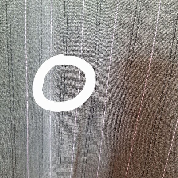 Focus 2000 Womens 12T Pants Gray Stripe Stain Resistant Teflon Coated Stretch - Picture 14 of 14